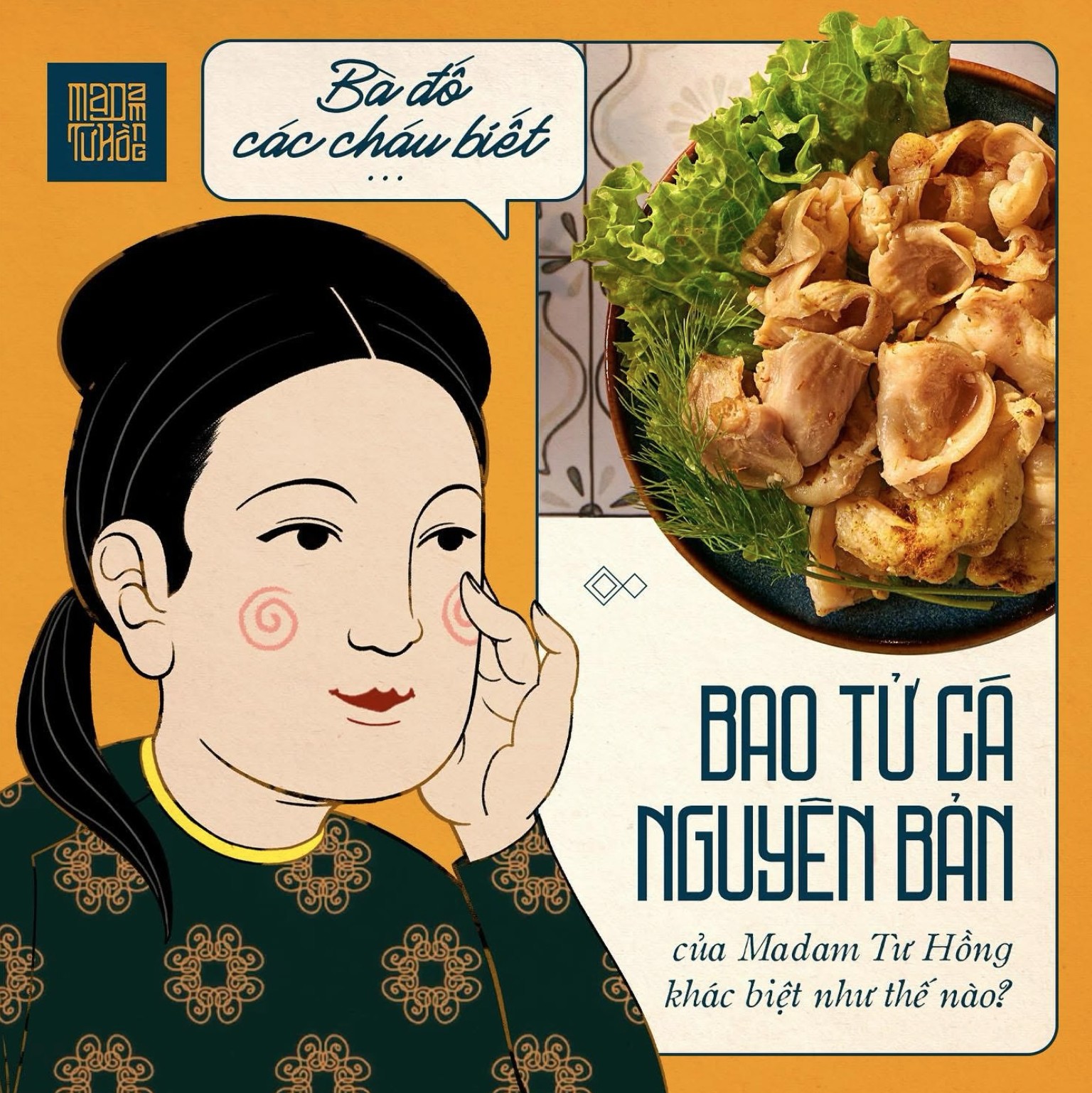 Không Gian Nhà Hàng Madam Tư Hồng – Indochine Giữa Lòng Phố Cổ